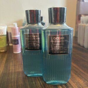 Bath & Body works Ocean 3in1 Hair,Face & body wash 2 pack